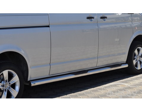 Пороги - трубы "Asos" для Volkswagen T4 (д.б.).